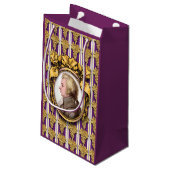 Wolfgang Amadeus Mozart Kleine Geschenktüte (Rückseite Schrägansicht)