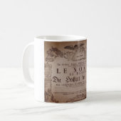 Wolfgang Amadeus Mozart Le nozze di Figaro shabby Kaffeetasse (Vorderseite Links)