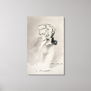 Wolfgang Amadeus Mozart Leinwanddruck