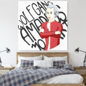 Wolfgang Amadeus Mozart Leinwanddruck (Insitu (Schlafzimmer))