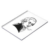 Wolfgang Amadeus Mozart Notizblock (Linke Seite)