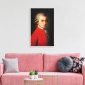 Wolfgang Amadeus Mozart-Portrait Leinwanddruck (Insitu (Wohnzimmer))