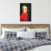 Wolfgang Amadeus Mozart-Portrait Leinwanddruck (Insitu (Schlafzimmer))