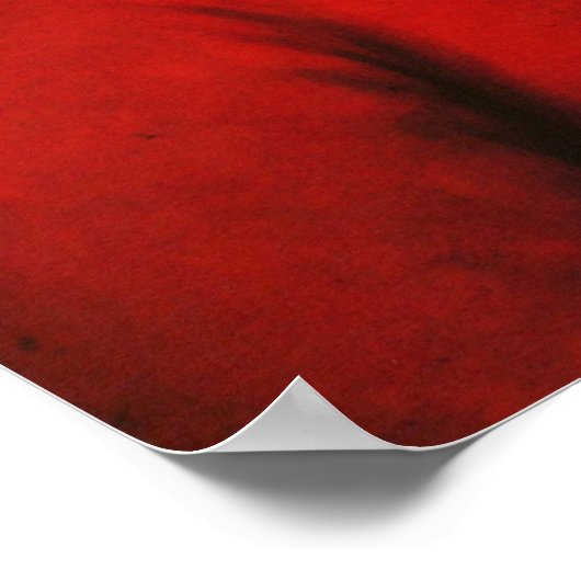 Wolfgang Amadeus Mozart-Portrait Poster (Ecke)