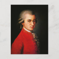 Wolfgang Amadeus Mozart-Portrait