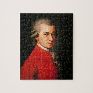 Wolfgang Amadeus Mozart-Portrait Puzzle