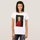 Wolfgang Amadeus Mozart-Portrait T-Shirt (Vorne ganz)
