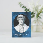 Wolfgang Amadeus Mozart Postcard Postkarte (Stehend Vorderseite)