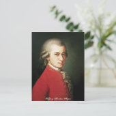 Wolfgang Amadeus Mozart Postcard Postkarte (Stehend Vorderseite)