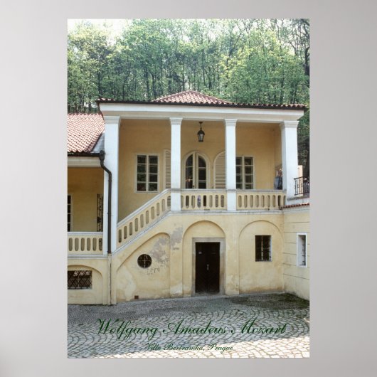 Wolfgang Amadeus Mozart Poster (Vorne)