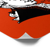 Wolfgang Amadeus Mozart Poster (Ecke)