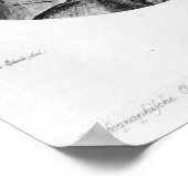 Wolfgang Amadeus Mozart Poster (Ecke)