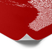 Wolfgang Amadeus Mozart Poster (Ecke)