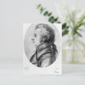 Wolfgang Amadeus Mozart Postkarte (Stehend Vorderseite)