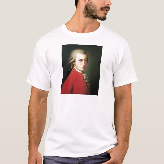 Wolfgang Amadeus Mozart T-Shirt (Vorderseite)