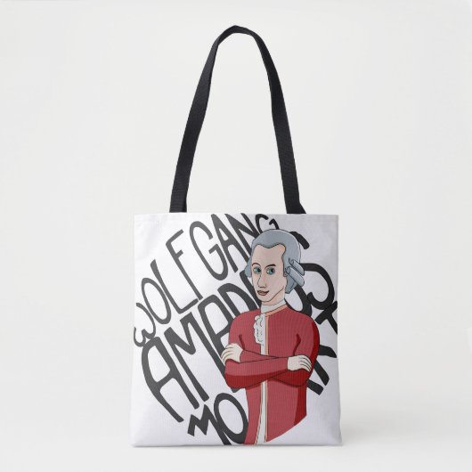 Wolfgang Amadeus Mozart Tasche (Vorderseite)