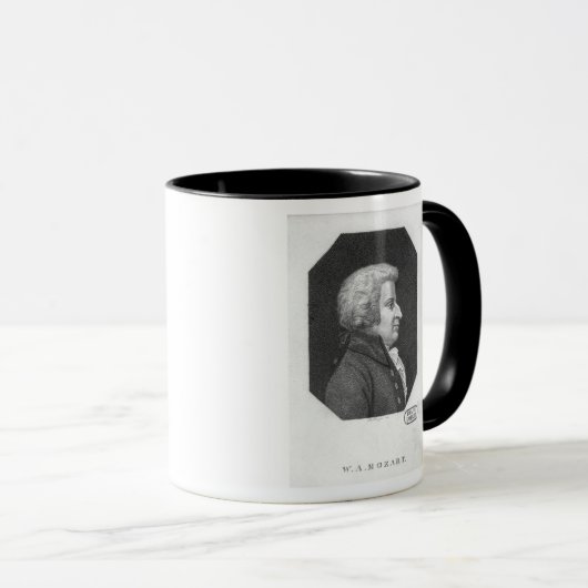 Wolfgang Amadeus Mozart Tasse (VorderseiteRechts)