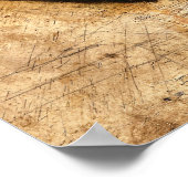 Wolfgang Amadeus Mozart, unvollendetes Portrait, 1 Poster (Ecke)