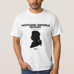 Wolfgang- Amadeus Mozartweiß T - Shirt
