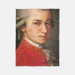 Wolfgang Mozart Fleecedecke