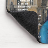 Wolfgang Mozart Mousepad (Ecke)