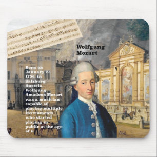 Wolfgang Mozart Mousepad