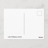 Wolfgang Österreich Postkarte (Rückseite)