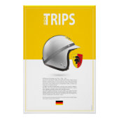 Wolfgang v. Trips Helmet Poster (Vorderseite)
