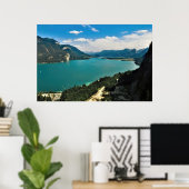Wolfgangsee Poster (Heimbüro)