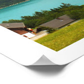 Wolfgangsee Poster (Ecke)