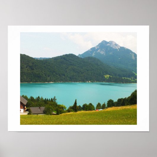 Wolfgangsee Poster (Vorne)