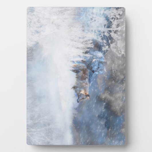 WOLFGEBIETE FOTOPLATTE (Vorderseite)