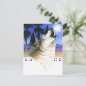 Wolfgeheul Postkarte (Stehend Vorderseite)