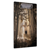 Wolfgesicht im Holz Klemmbrett (Rechts)