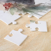 Wolfhound Christmas Wreath Festivals Puzzle (Seite)