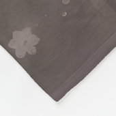 Wolfhound Dog in Schneehocht Fleecedecke (Ecke)