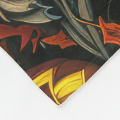 Wolfhound Halloween Spooky Fleecedecke (Ecke)