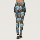 Wolfhound Halloween Spooky Leggings (Rückseite)