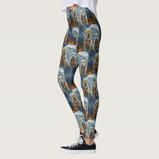 Wolfhound Halloween Spooky Leggings (Links)