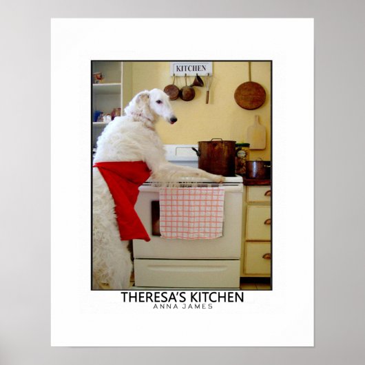 Wolfhound Puck Poster für Frame (Vorne)