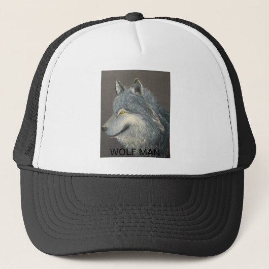 Wolfhut Truckerkappe (Vorderseite)