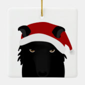 Wolfie Holiday Ornament (Rückseite)