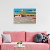 Wolfie's Coffeeshop Leinwanddruck (Insitu (Wohnzimmer))