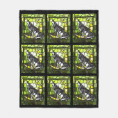 Wolfin House Mascot Fleece Blanket (Vorderseite)
