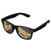 Wolfin! Werewolf Night Shades Partybrille (Schrägansicht)