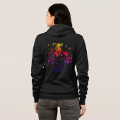Wölfinnen Hoodie (Schwarz voll)