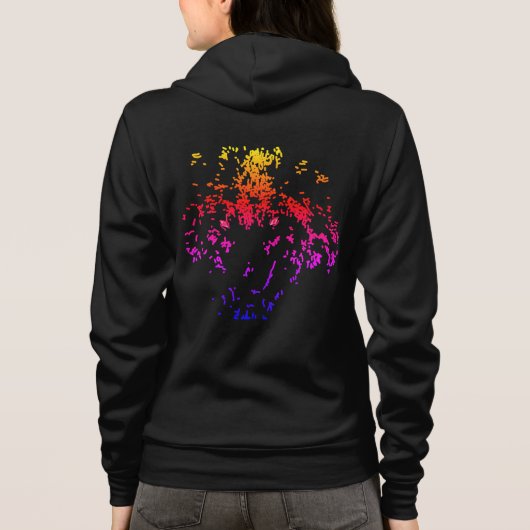 Wölfinnen Hoodie (Rückseite)