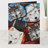 WOLFKUNST KARTE (Vorderseite)