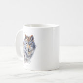 Wolfkunstentwurf Kaffeetasse (Vorderseite Links)