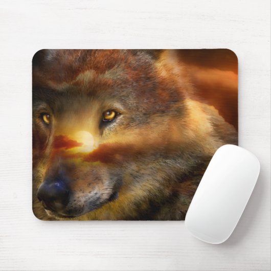 WolfLand Mousepad (Mit Mouse)